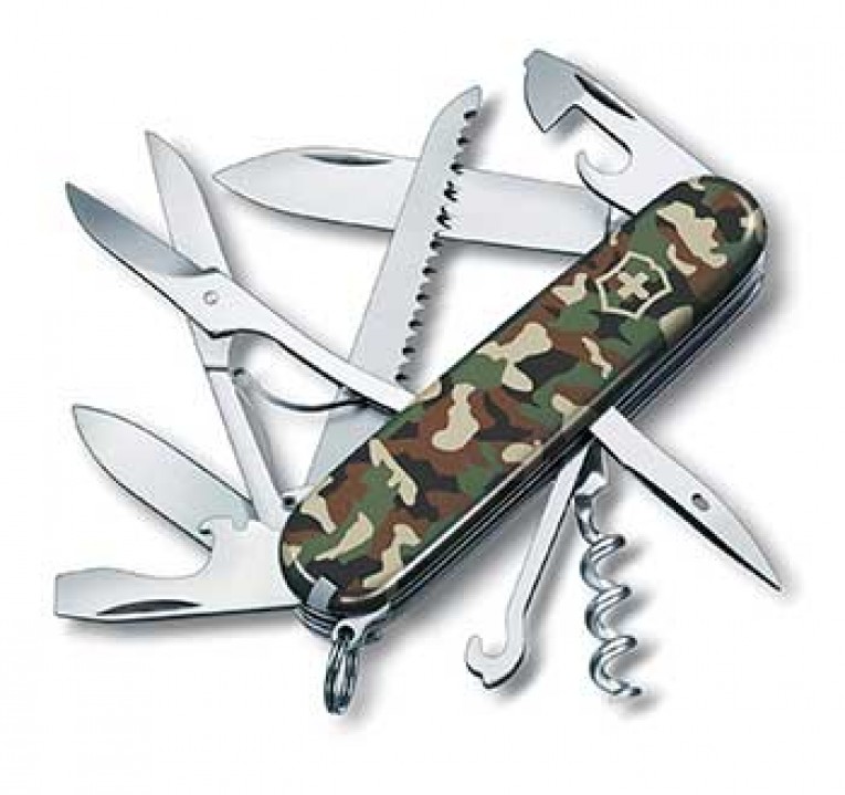 Victorinox Compact 15 Funzioni – Il Coltellino Svizzero Con Forbici, Gancio E Penna, Rosso 91mm